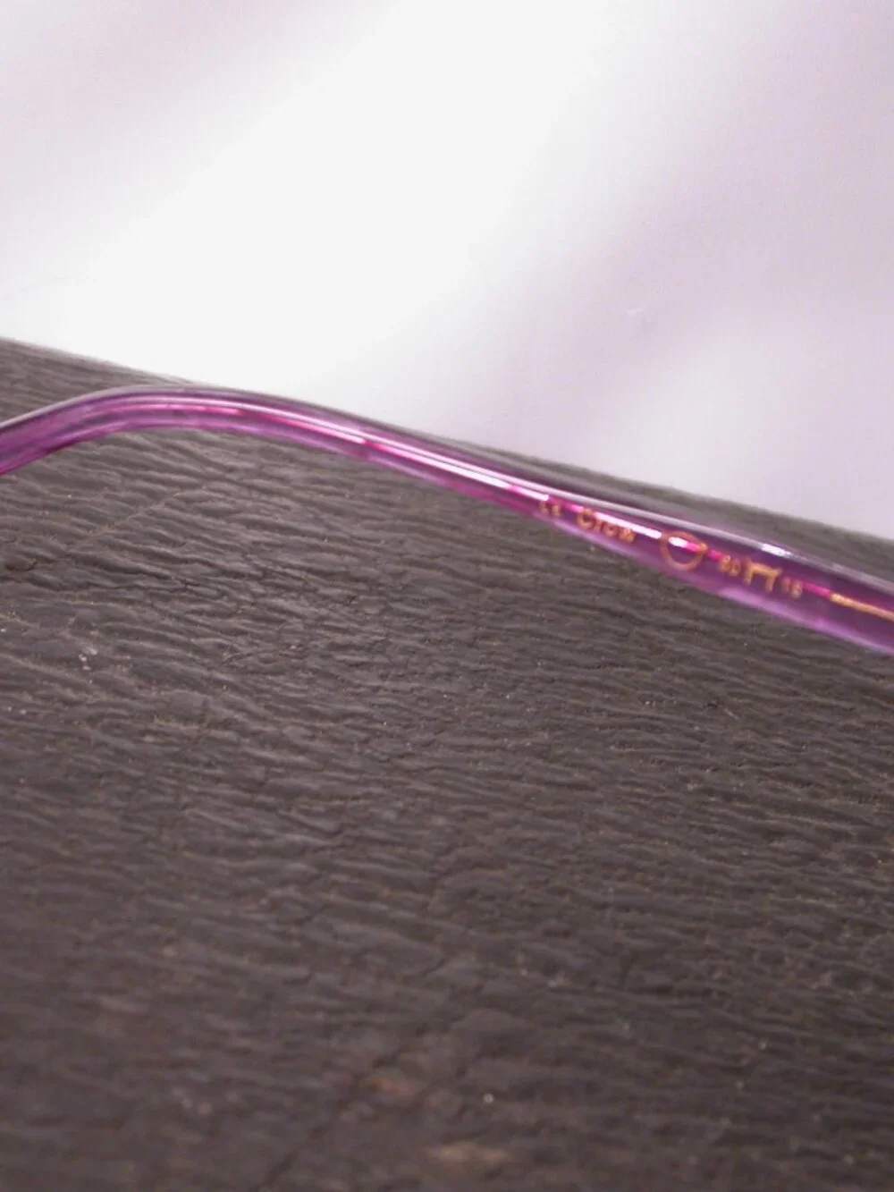 Erkers Craft Optical Purple Clear Fashion Eyeglasses Frames